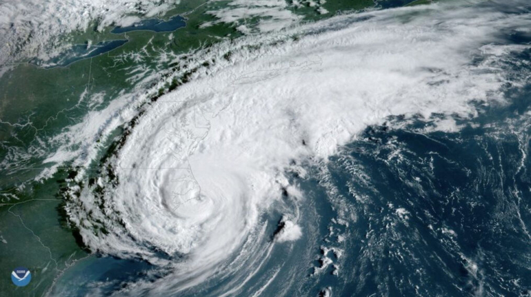 Satellite image hurricane noaa